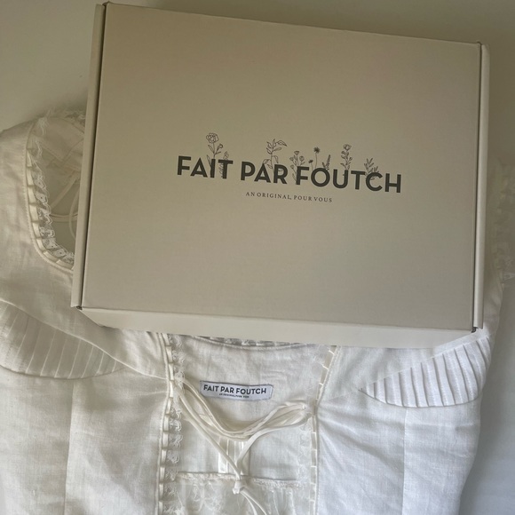 NWOT Fait Par Foutch Renee Top - Picture 4 of 5